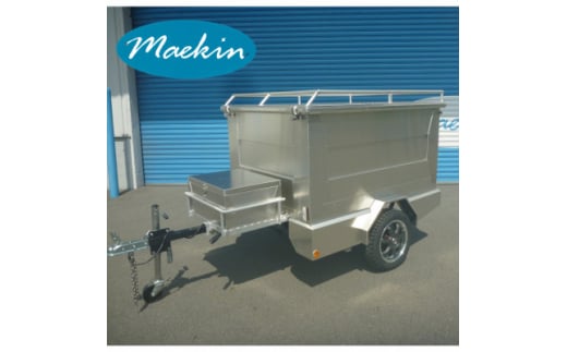 国産アルミニウム製軽カーゴトレーラー<M1タイプ>(軽規格)普通免許で牽引OK!【1477832】