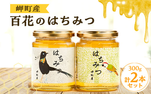 岬町産 百花のはちみつ 300g×2本セット【1519697】