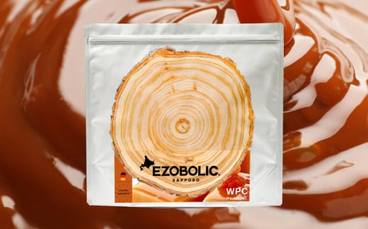 【キャラメルマキアート風味】 EZOBOLIC プロテイン 1kg