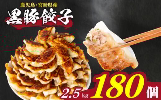 訳あり 黒豚餃子 180個 12個×15パック 冷凍 小分け 日指定可 たれ付き 大容量 ぎょうざ ギョウザ ギョーザ