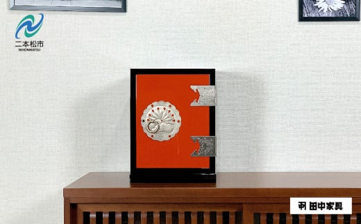 二本松伝統家具　桐モダン手許箪笥　アクセサリーケース 家具 伝統工芸 伝統家具 たんす 箪笥 アクセサリーケース 桐 モダン インテリア 職人技 おすすめ お中元 お歳暮 ギフト 二本松市 ふくしま 福島県 送料無料【田中家具】