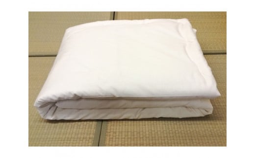 No.187 メキシコ綿入り手作り肌掛けふとん 1枚 / 掛布団 シングルロング 寝具 大阪府