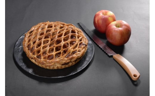 BARCOSの贅沢アップルパイ定期便【3ヶ月】｜アップルパイ 菓子 おかし スイーツ デザート 食品 人気 おすすめ 送料無料 鳥取県 三朝町