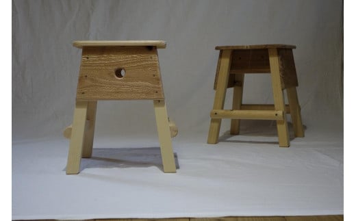 【完全受注生産】椅子職人 手作り こども スツール(子供椅子)|手作り 椅子 いす スツール インテリア クラフト 民芸 人気 おすすめ 送料無料 鳥取県 三朝町