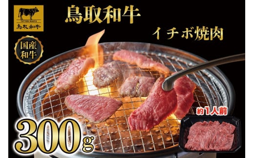 鳥取和牛イチボ焼肉 300g   1249|鳥取和牛 肉 お肉 にく イチボ 食品 鳥取県産 人気 おすすめ 送料無料 ギフト 鳥取県 三朝町