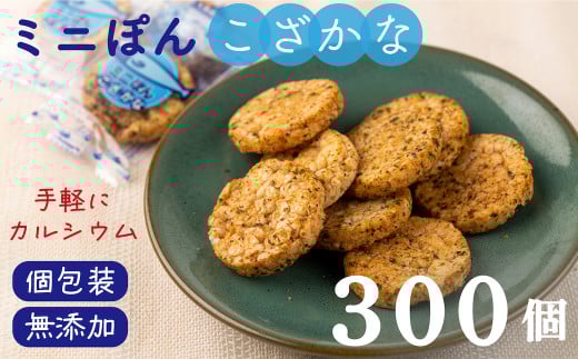 無添加おやつ「ミニぽん こざかな」300個