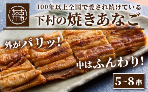 焼あなご(5~8串)《 魚介類 アナゴ 穴子 あなご 焼きあなご 海鮮 天然 ふるさと納税 あなご 加古川市 パリパリ 美味しい 穴子丼 串焼き お取り寄せ 人気 ギフト プレゼント おすすめ 》【2406D00703】