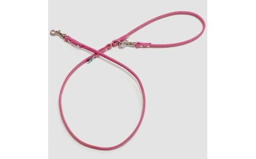 丸めリード＜Mサイズ＞フランボワーズ(本革製) kazama premium【1645611】