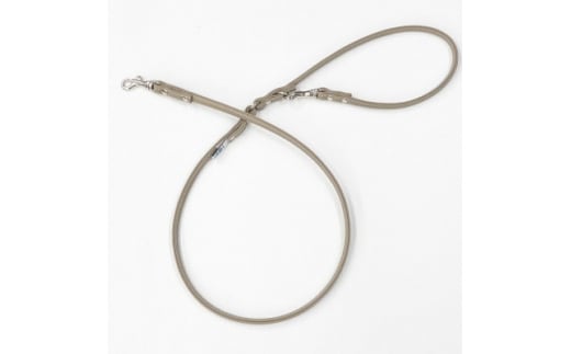 丸めリード＜Sサイズ＞ロイヤルエトゥープ(本革製)kazama premium【1404014】