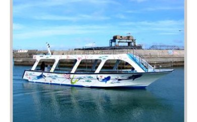 沖縄初！ジンベエザメグラスボート＜2名様＞