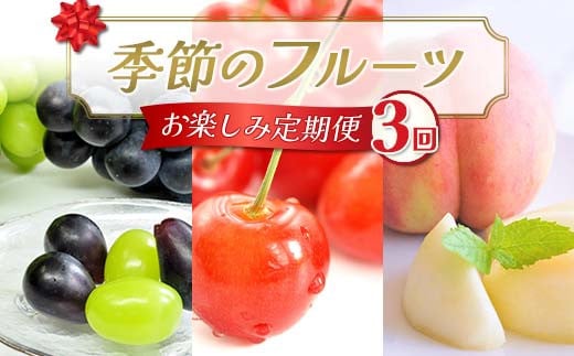 【2026年先行予約】季節のフルーツお楽しみ定期便（全3回） FSY-2324