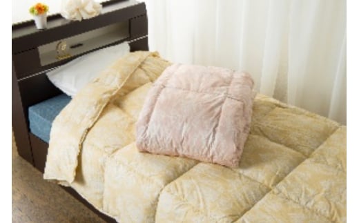 羽毛肌掛布団 ウイルス加工生地使用 2枚組 F2Y-1113