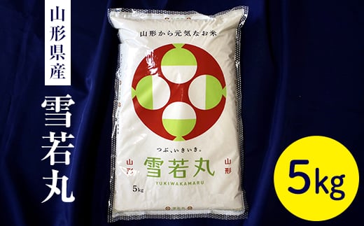 令和7年度産米 山形県産 雪若丸5kg F2Y-4540