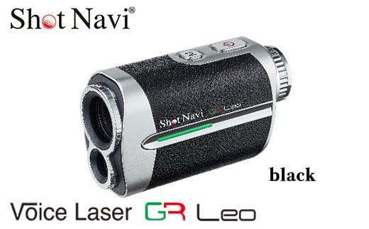 Shot Navi Voice Laser GR Leo(ショットナビ ボイスレーザーGRレオ)<カラー:ブラック(Black)> 【11218-0674】