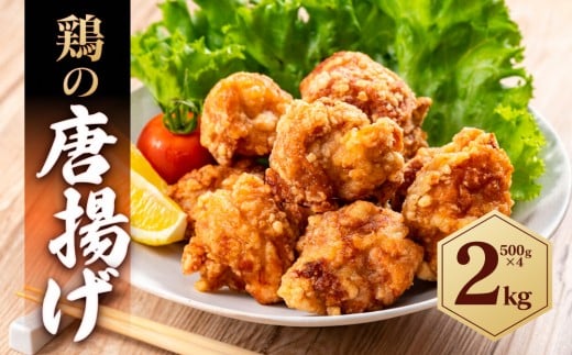 鶏の唐揚げ 2kg ( 500g×4パック )