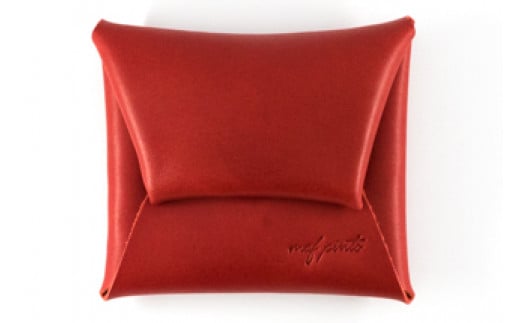 maf pinto コインケース レザー 革 小銭入れ 財布 レッド