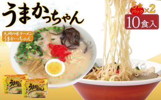 うまかっちゃん 10食 (5袋入×2パック)