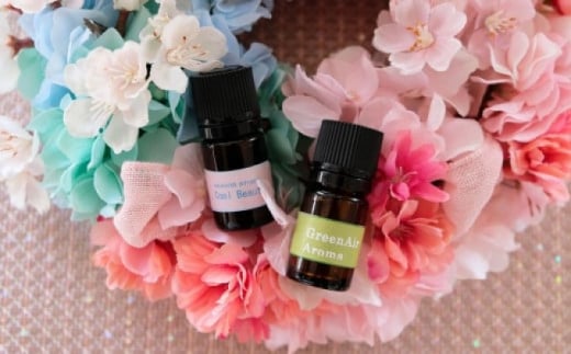 アロマオイル 春 スプリング 2本 セット ~季節の香る オリジナルブレンド アロマ エッセンシャルオイルセット 雑貨 日用品