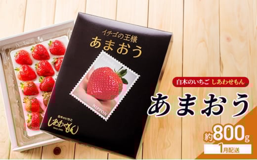 いちご 1月配送 しあわせもん あまおう 化粧箱 2箱 いちご職人 白木のいちご イチゴ 苺 果物 デザート ※配送不可:沖縄・離島