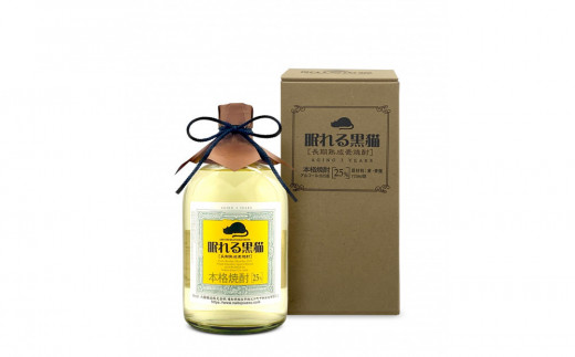 本格焼酎 眠れる黒猫 720ml