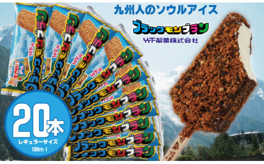 ブラックモンブラン20本セット 【竹下製菓】  アイス クリーム スィーツ チョコレートアイスクリーム アイスバー スイーツ お菓子 バニラ チョコ クランチ 佐賀 九州 限定 小分け 個包装 詰め合わせ アソート 地方 ご当地 お取り寄せ 小分け 個包装 人気 ランキング 高評価 送料無料 佐賀県 小城市
