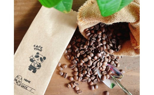 自家焙煎「かみのやま温泉焙煎所」スペシャルブレンドコーヒー豆１００ｇ　0124-2501