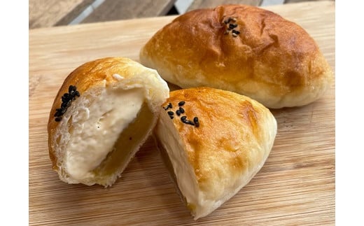 【２０２５年１０月～発送】安納芋あんシューパン　６個　0122-2507