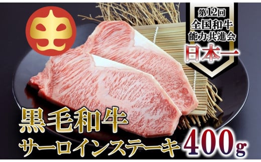 【うしの中山】 サーロイン ステーキ 計400g