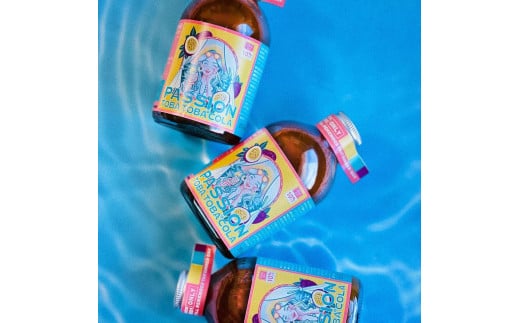 【数量限定】島仕込みクラフトコーラシロップ「PASSION TOBA TOBA COLA (中) 限定ボトル」1本 300g