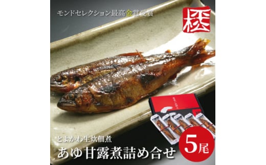 とよかわ生炊佃煮「あゆ甘露煮」詰め合わせ【1261986】