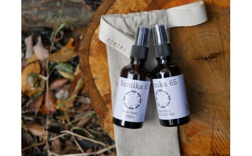 谷川から生まれた精油「澄み香」～スプレーセット～