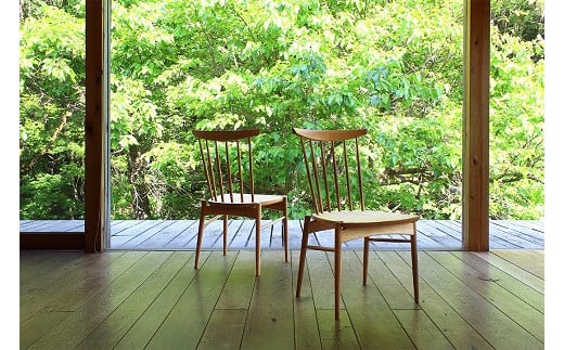 【みなかみ町×オークヴィレッジ】 町内産広葉樹のモリートチェア