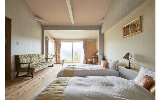 森のオーベルジュ 星咲~きらら~ 1泊2食付ペア宿泊券 /// 奈良県 曽爾村 オーベルジュ 宿泊 旅行 貸切 1日1組限定