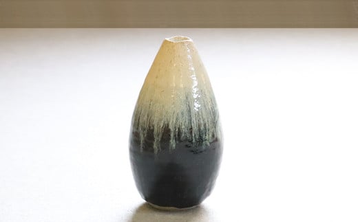 【 唐津焼 】［ 德澤 守俊 ］朝鮮唐津花器 TP003-1