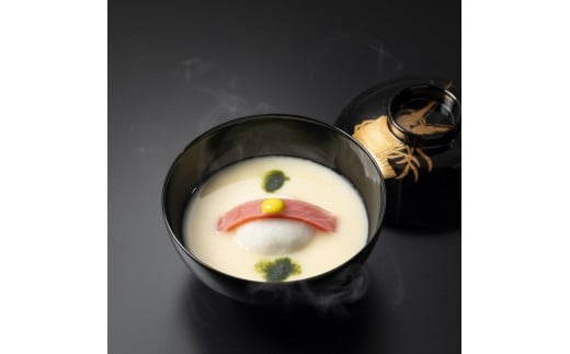 【香川高松】料亭二蝶 讃岐名物「あん餅雑煮」3袋セット【伍嘉亭】