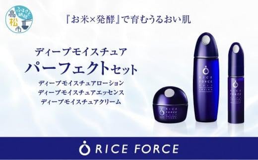 1025352. ライスフォース ディープモイスチュア3点セット