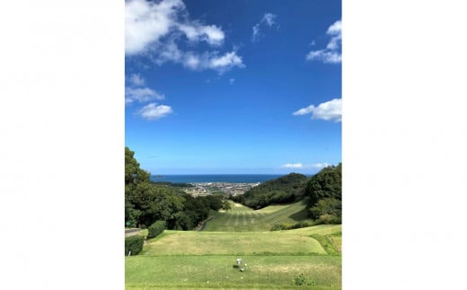 アルファ津田カントリークラブ 土日祝 食事付き ペアプレー券(2名様)