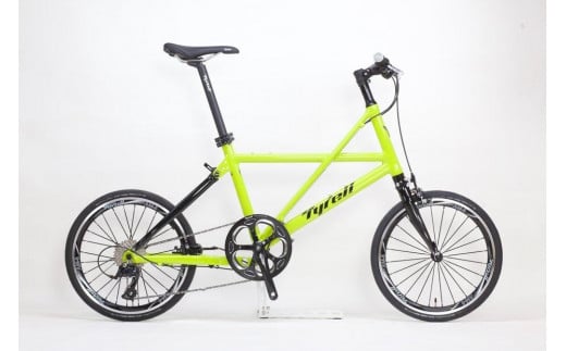 【Tyrell(タイレル)】FXα マスカットグリーン&グロスブラック【自転車 折りたたみ式 ミニベロ スポーツ ロードバイク スポーツサイクル 簡単 コンパクト 通勤 通学 サイクリング 変速付き 香川県 さぬき市】