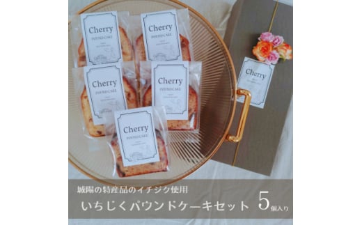 城陽の特産品のイチジクを使用 いちじくパウンドケーキセット【1571498】