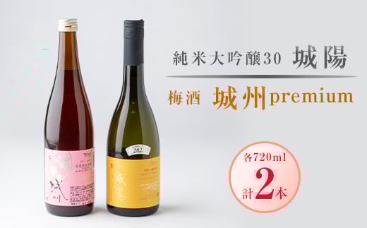 城陽酒造 <日本酒・梅酒セット>【1117656】