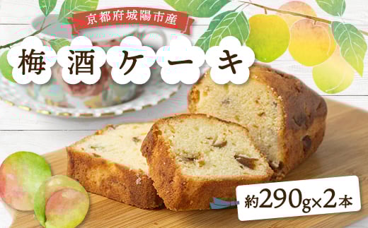 梅酒ケーキ城州白 2本【1419909】