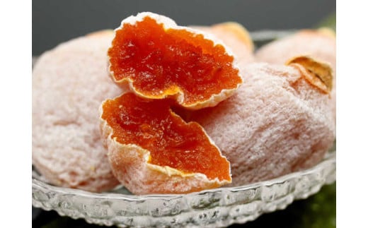 【2025年12月発送】さらら農園の大玉市田柿　約500g×１パック