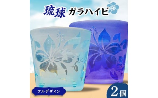 琉球ガラハイビフルデザイン2P【1338332】
