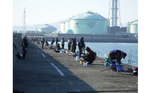 新潟東港第二防波堤管理釣り場　特別入場回数券　≪ハッピーフィッシング≫