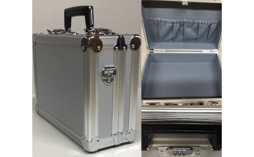 0030-008 貴重品保管ケース　A４サイズ（アルミケース）