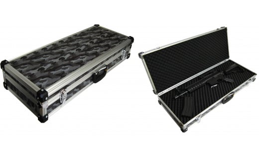 0040-005　ライフルケース／サバイバルゲーム用（アルミケース）