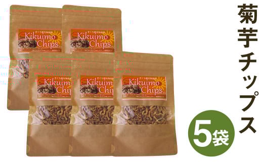 熊本県菊池市産 菊芋 チップス セット 計5袋(40g×5袋)お菓子 おやつ