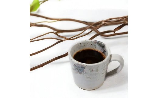 信楽焼 陶器製 雪結晶 切立マグカップ