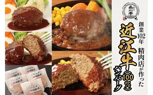 近江牛ハンバーグ詰合わせ 5個 品川亭