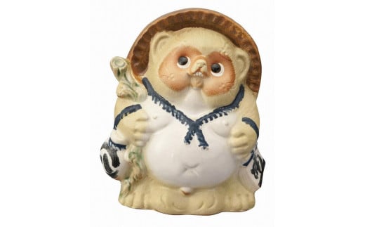 Re.Tanuki～POPなカラーの信楽たぬき～（12cm）【グリーン】